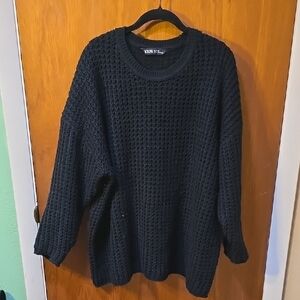 Yours Black Knit Sweater 18-20